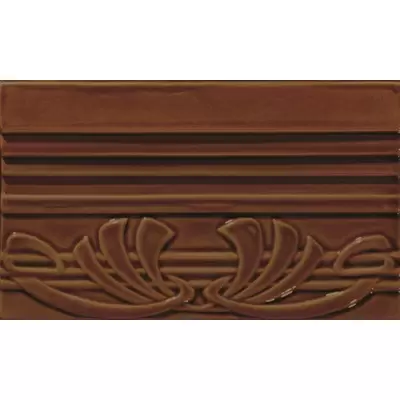 Ceramiche Grazia Epoque TED7 Terminale Deco Caramel Craquele 12x20