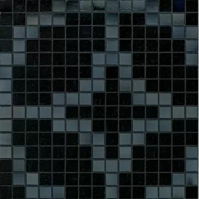 Bisazza Decori 20 06004237VL Etoiles Nero 32.2x32.2