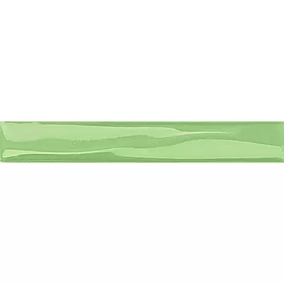 Kerama Marazzi Бордюры "Карандаш" 403 волна зеленый 9.9x1.5