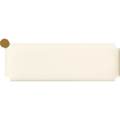 Tubadzin Sophisticated Brick White Mat 7,8x23,7