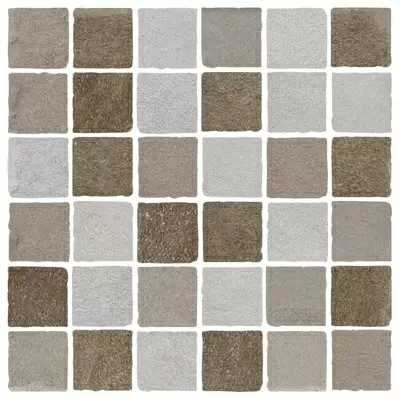 Settecento Proxi 13726 Colori Caldi Su Rete Mosaico 32x32