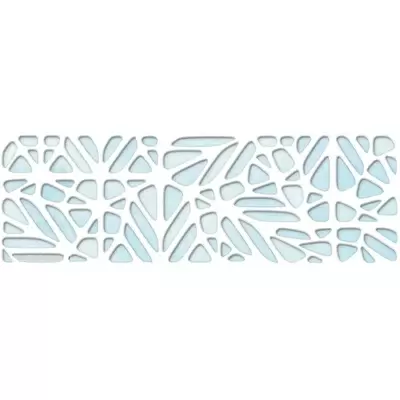 Ibero Sirio Art Blue Gloss 20x60