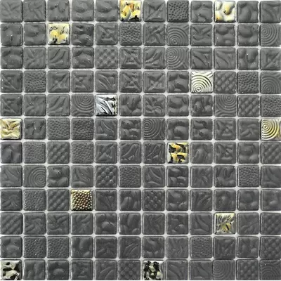 Natural mosaic Steppa STP-GR013-L Mix 31.7x31.7