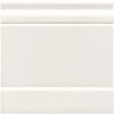 Ceramiche Grazia Epoque ZOE5 Zoccolo Bianco Craquele 20x20