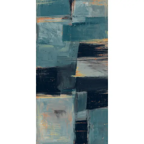 Alpas Euro Victoria Deco Art Teal 80x160 - керамическая плитка и керамогранит