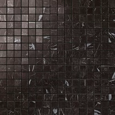 Atlas Concorde Marvel Stone AS3U Nero Marquina Mosaico Lapp. 30x30