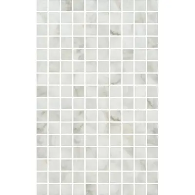 Kerama Marazzi Кантата MM6432 Мозаичный белый глянцевый 25x40