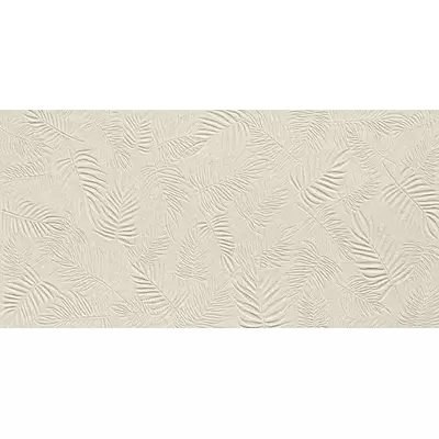 Atlas Concorde 3D Wall Carve A579 Leaf Ivory 40x80