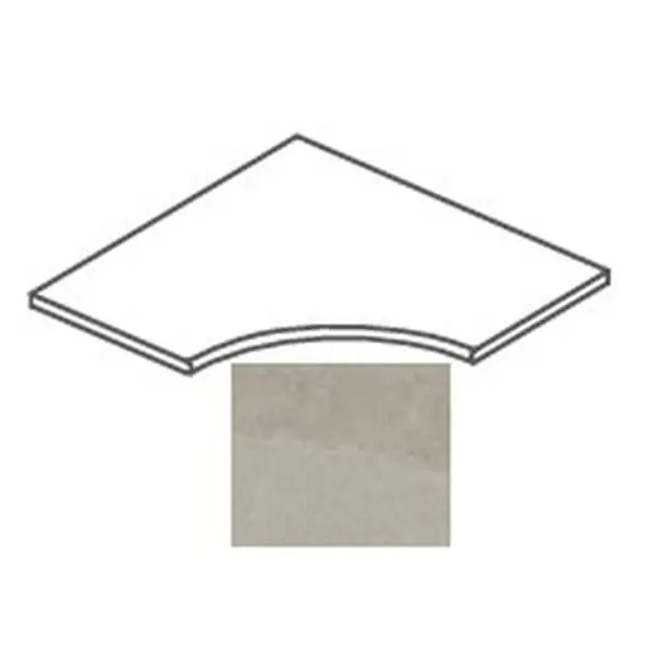 Impronta italgraniti Shale SL06AP6S Taupe Angolare Curvilineo Costa Lucida 20mm 60x60