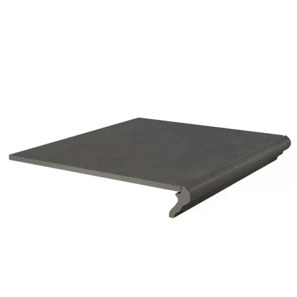 Kerama Marazzi Хадду KM4040G0041NGTF Фронтальная Серый Тёмный Матовый 34x40,2