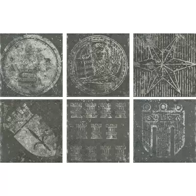 CIR Ceramiche Molo Audace Molo Mix Nero 20x20