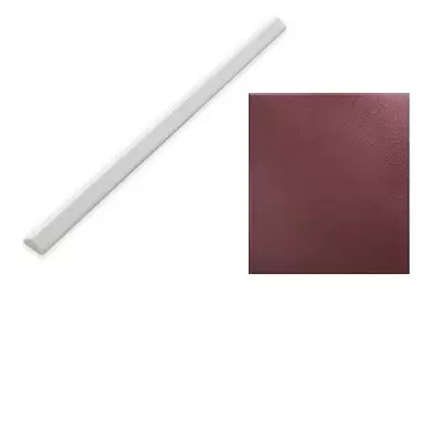 WOW Point &amp; Dash 127284 Edge Burgundy 0.8x15