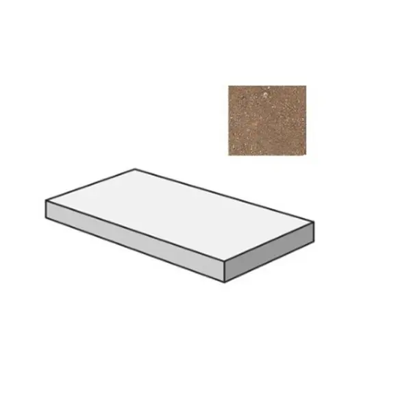 Sant Agostino Duo CSAGSDBO12 Gradone Angolare Sx Cotto 33x120