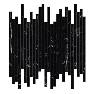 Atlas Concorde Marvel Dream AOU6 Black Atlantis Line Lappato 30,5x26