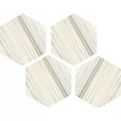Casalgrande Padana Marmoker 2236122 Esagoni Zebrino Lucido 21,5x25