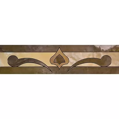 Ceracasa Ducale Cenefa 3 Beige 9.5x38.8