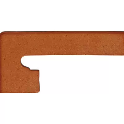 Cehimosa Gres Rojo Zanquini (Левый) Rojo 40x20