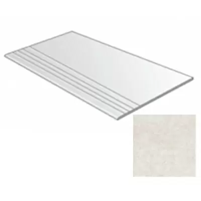 Vives Delta R Antideslizante Peldano Blanco 59.3x59.3