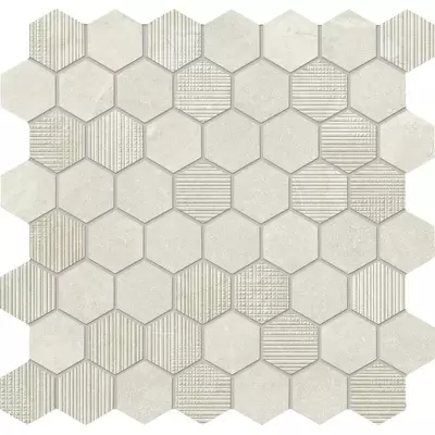 Provenza Eureka EF4F Mosaico Esagona Bianco 30x30