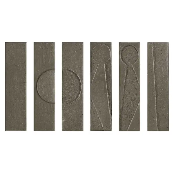 Settecento Koine 118624 Alphabet Terra 4,5x18,6 - керамическая плитка и керамогранит
