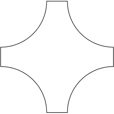 Apavisa Sybarum 8431940316333 White Scavato Star 58.8x59.55