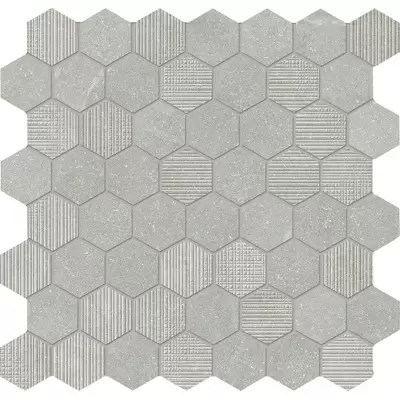 Provenza Eureka EF4H Mosaico Esagona Grigio 30x30