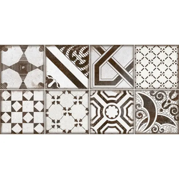 Alma ceramica Boho TWU2550BOH17 Рельефная 24,9x50