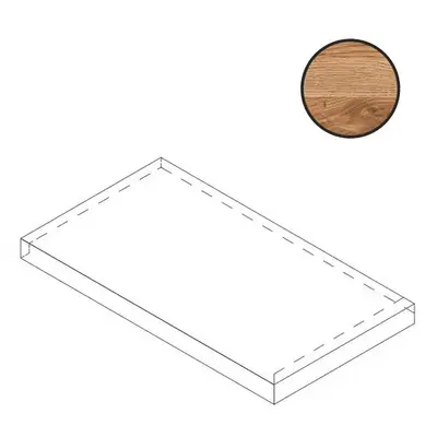 Atlas Concorde Russia Rive 620070802283 Dolce Riva Scalino Angolo Sx 33x60