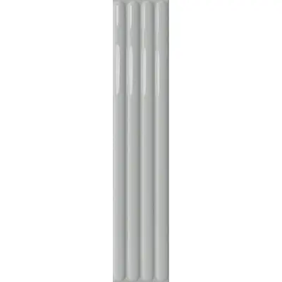 DNA Tiles Plinto Out Grey Gloss 10,7x54,2