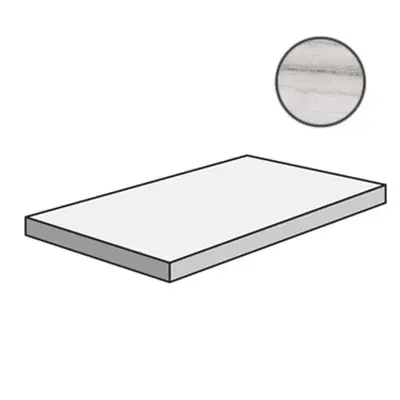 Sant Agostino Pure Marble CSAGASPY12 Gradone Ang 120 Sx Palissandro Sky 33x120