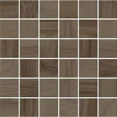 Monocibec Ceramiche Charm 107515 Brown Mosaico 4.7x4.7 Su Rete 30x30