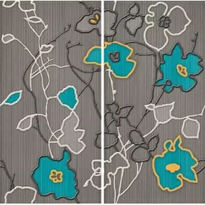 Imola ceramica Crepedechine 1 36 Dg Flower Grigio 30x60