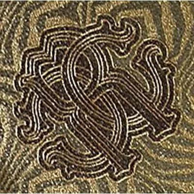 Roberto Cavalli Home Rock Symphony Arraldico Oro 14,7x14,7