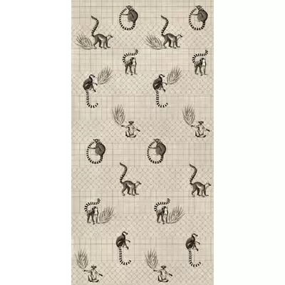 Ornamenta Mini Operae OP60120LEW Lemurs White 60x120