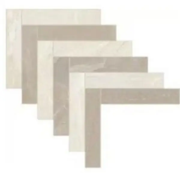 Cerim Ceramiche WoodSlate Life 776740 Arrow Mix Cotton Dove 45x64