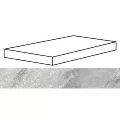 Cerdomus Supreme Angolo Sn Grad.C.Retta Silver Grip 33x120