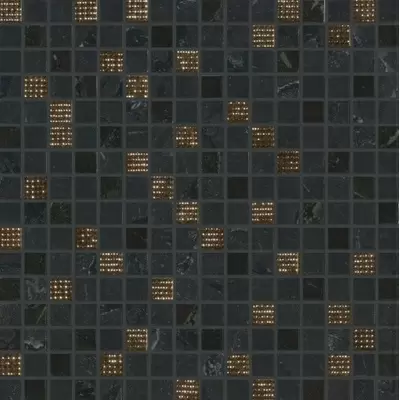 Marca Corona Newluxe Black Tessere Riv 30.5x30.5