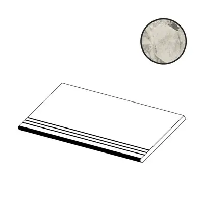 Atlas Concorde Russia Forte Dei Marmi 620040000154 Ceppo Apuano Pearl Gradino Lineare Angolo Sx 30x60
