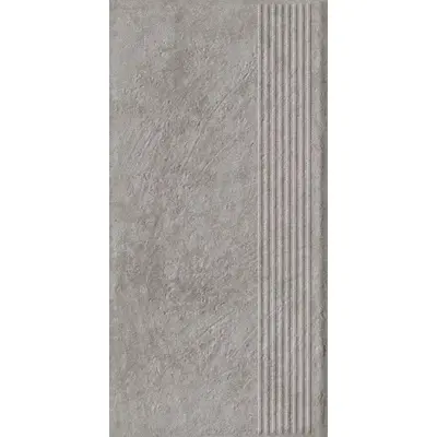 Grupa Paradyz Carrizo Grey Stopnica Prosta Struktura Mat 30x60