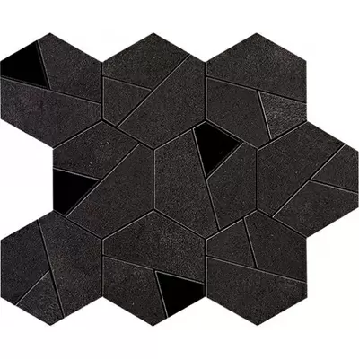 Atlas Concorde Boost AN7B Tarmac Mosaico Hex Black 25x28.5