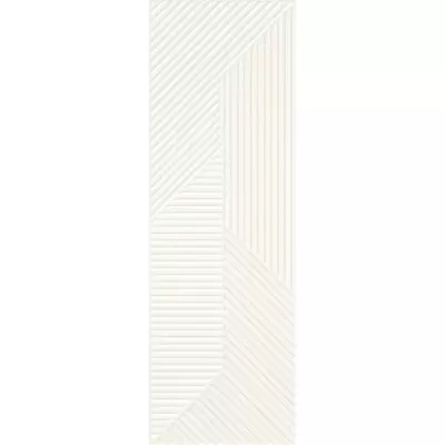 Grupa Paradyz Woodskin Bianco sciana B Struktura Rekt. 29,8x89,8