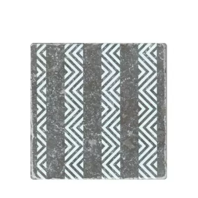 Травертин Marble Motif №8 Black 10x10