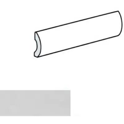 Equipe Village 25668 Pencil Bullnose White 3x20