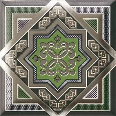Mainzu HD Effects Decor Zoco Green 15x15
