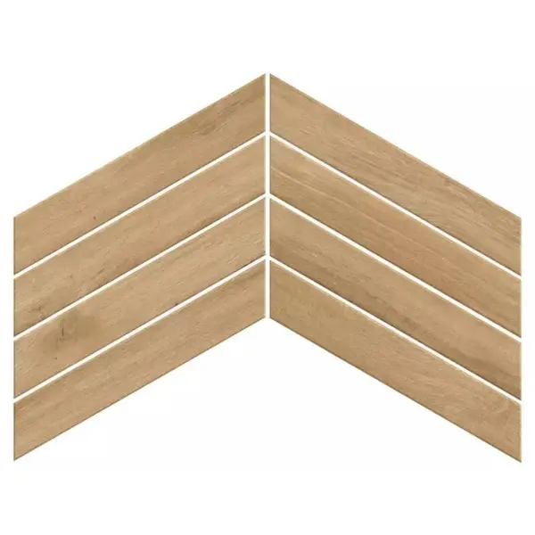 Atlas Concorde Russia Fusion Oak 600010002449 Golden Chevron 7,5x45 - керамическая плитка и керамогранит