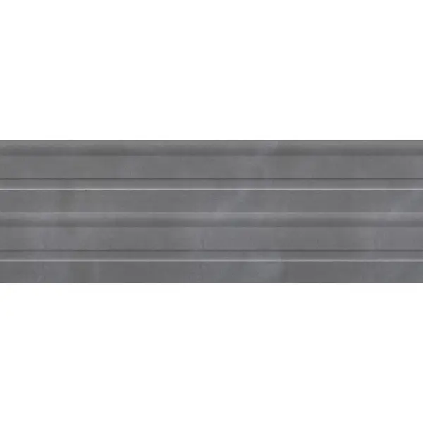 Eurotile Continuo 874 Грэй Рельефные Линии 32,5x100 - керамическая плитка и керамогранит