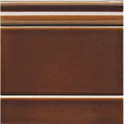 Ceramiche Grazia Epoque ZOE7 Zoccolo Dark Caramel Craquele 20x20