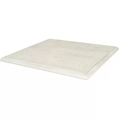 Grupa Paradyz Scandiano Beige Corner Stair Tread 30x30