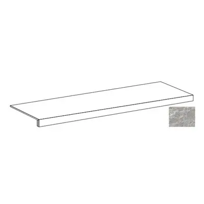 Sichenia Mus Eum 185253 Amazing Grey Matt Gradino Costa Retta 33x117,5