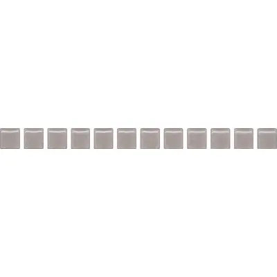 Kerama Marazzi Риккарди POF014 Бисер серый матовый 20x1,4
